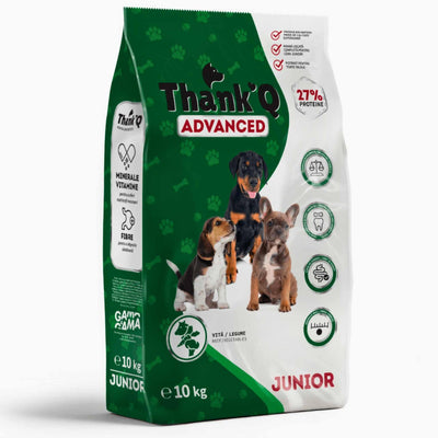 ThankQ Advanced Vita Junior – hrană uscată câini 10 kg