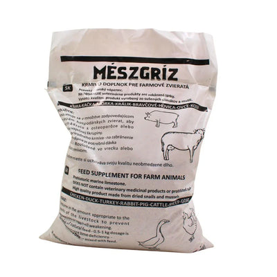 Supliment mineral calciu granulat pentru găini și păsări