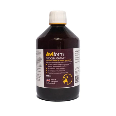 Aviform avigold advance 500 ml – probiotice și aminoacizi porumbei