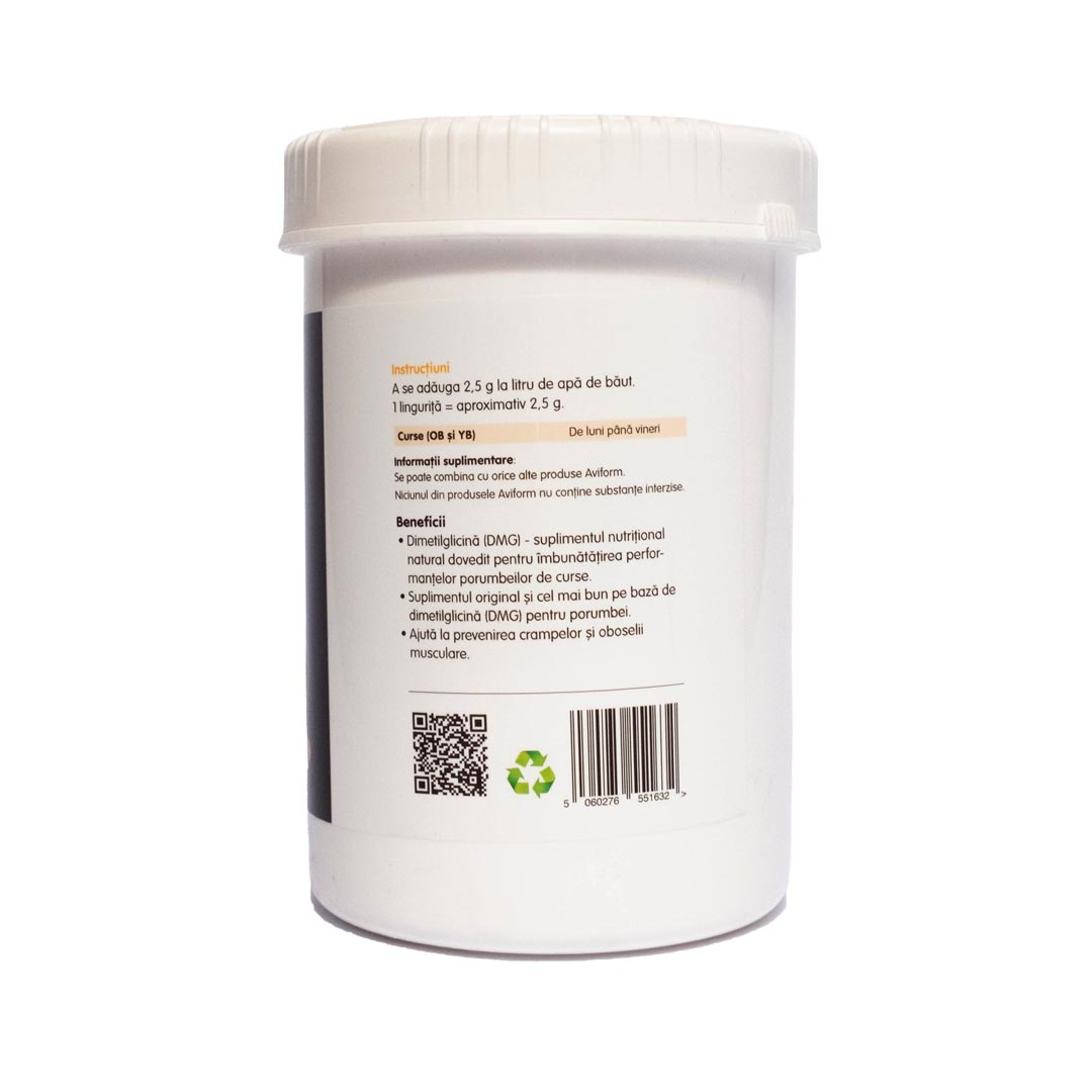 Supliment nutritiv pentru porumbei voiajori Aviform Dimethylform 500gr - DalisPet