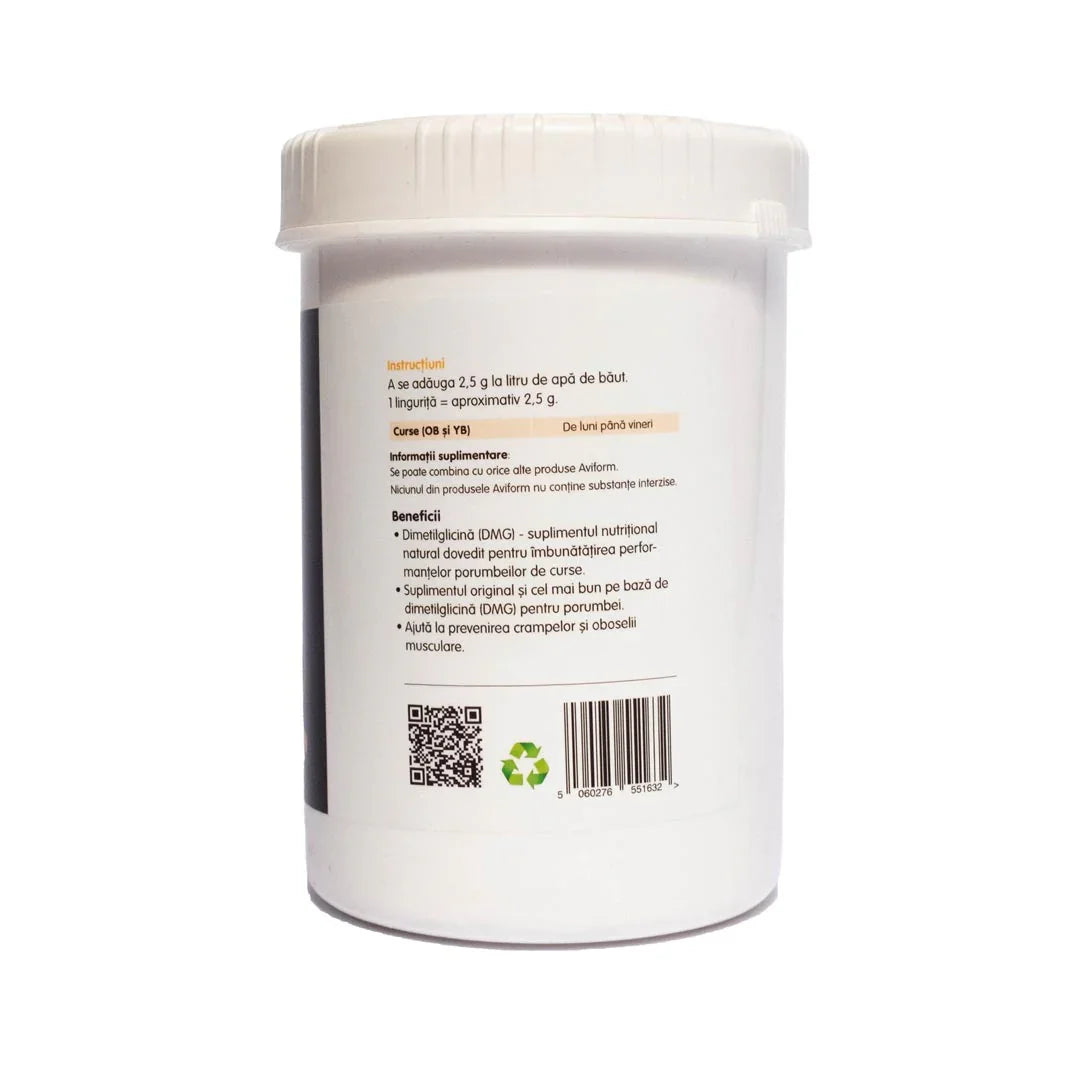 Supliment nutritiv pentru porumbei voiajori Aviform Dimethylform 500gr - DalisPet