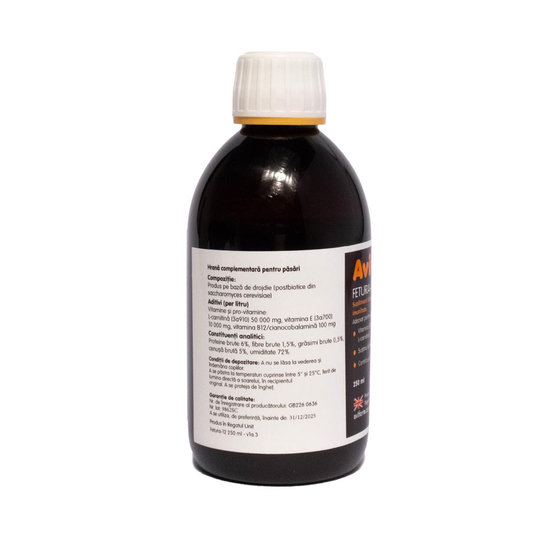 Aviform Fetura 12 drojdie 250, 500 ml - DalisPet