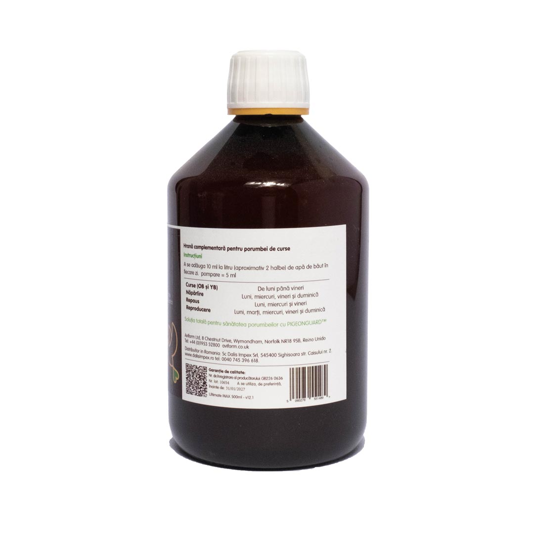 Aviform Ultimate Max pentru porumbei 500 ml - DalisPet
