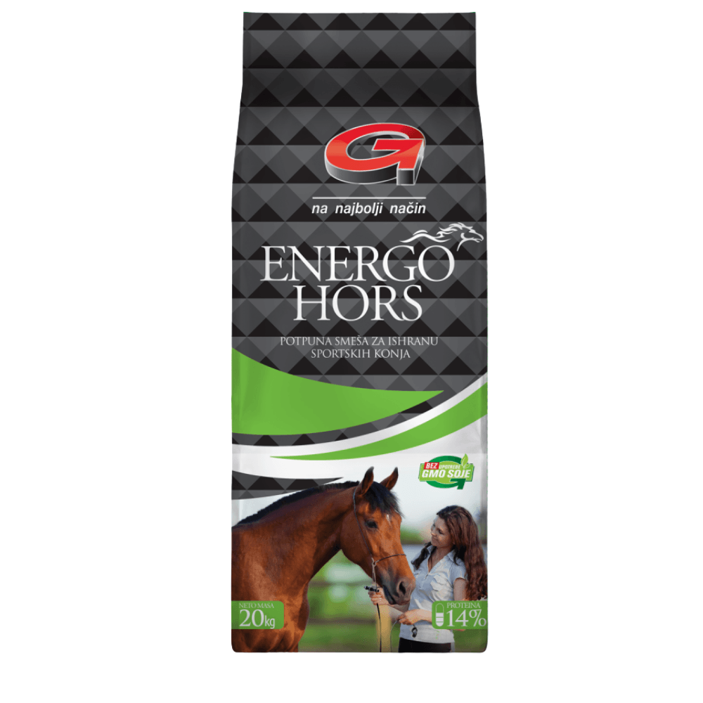Energohorse Furaj complet pentru cai, 14% proteina 20 KG - DalisPet