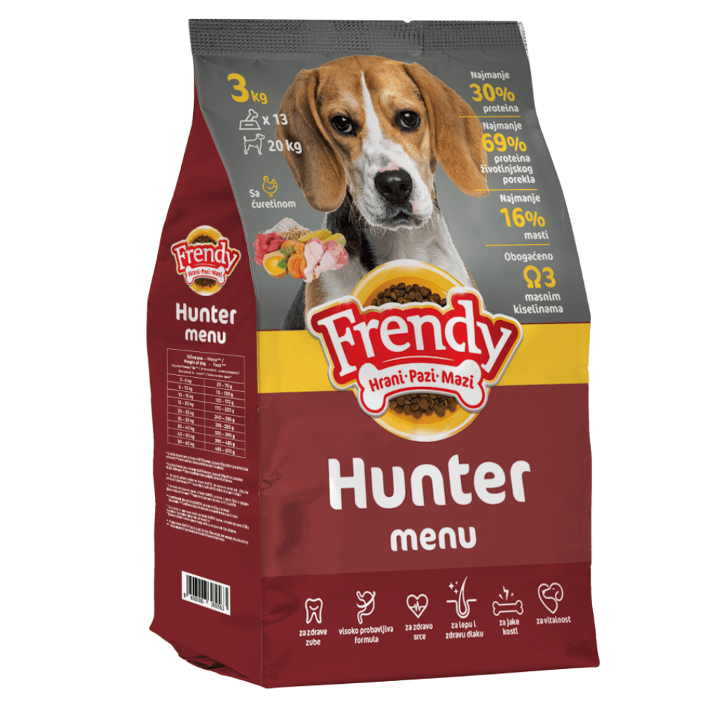 Frendy Hunter Hrana uscata pentru cainii de vanatoare - DalisPet