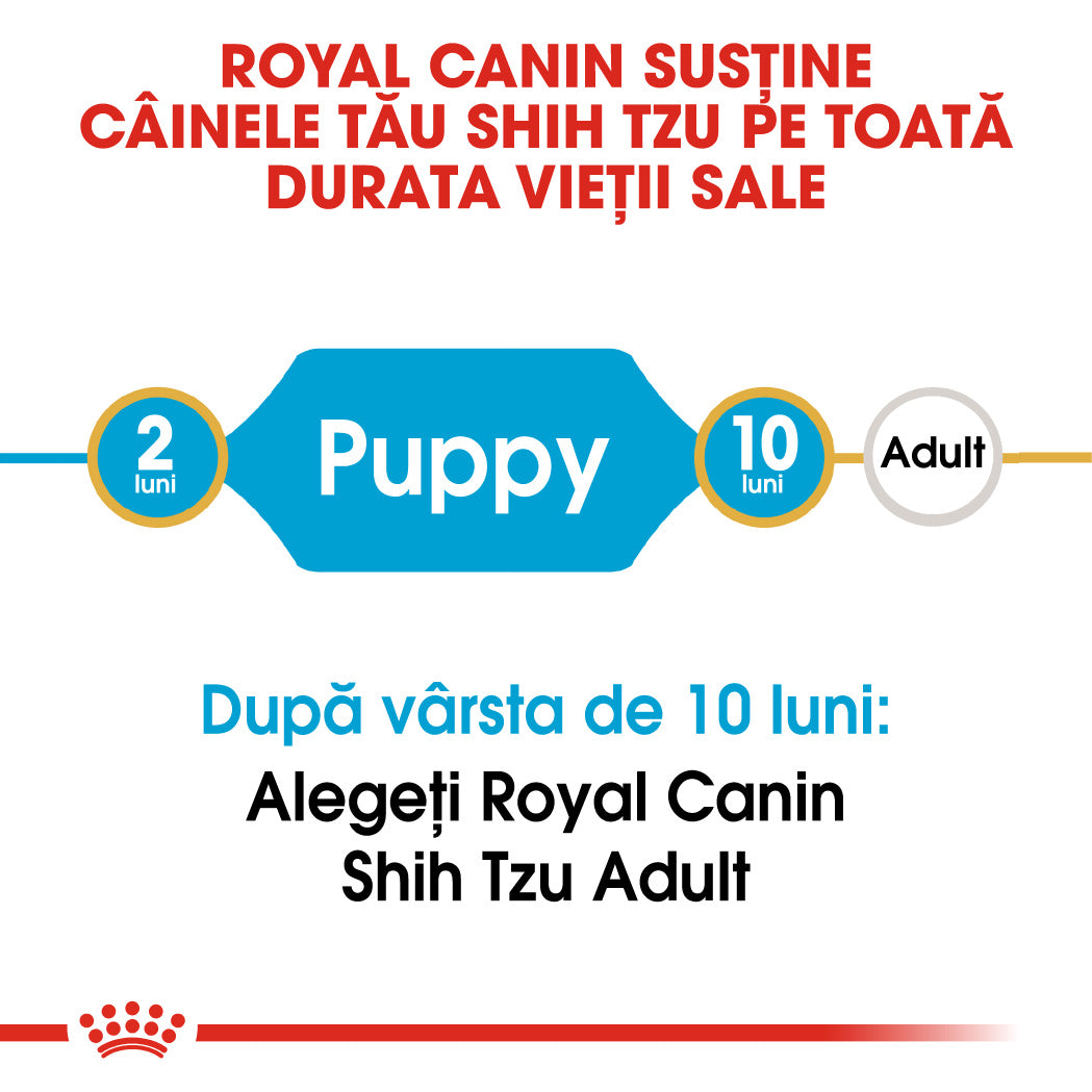Royal Canin Shih Tzu Puppy hrana uscata caine junior