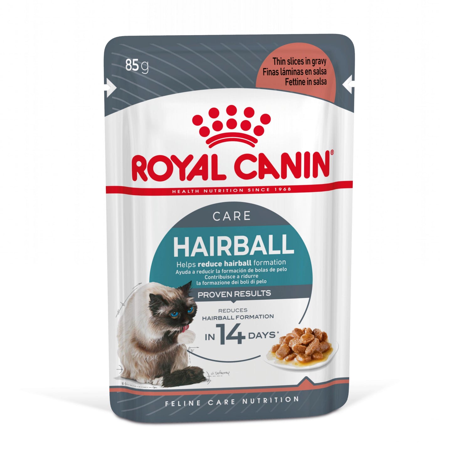 Royal Canin Hair&Skin Care Adult hrana umeda pisica, piele si blana (in sos)