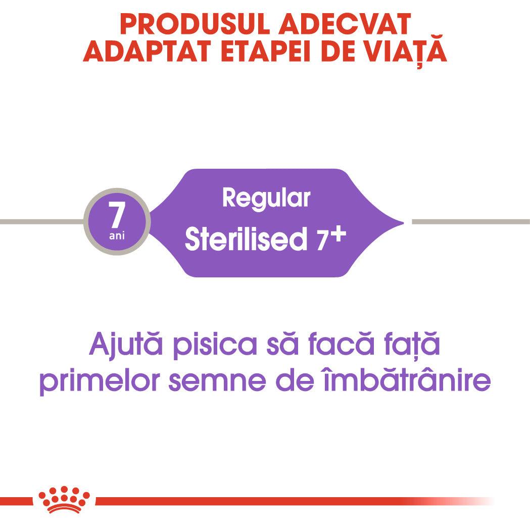 Royal Canin Sterilised 7+ hrana uscata pisica sterilizata