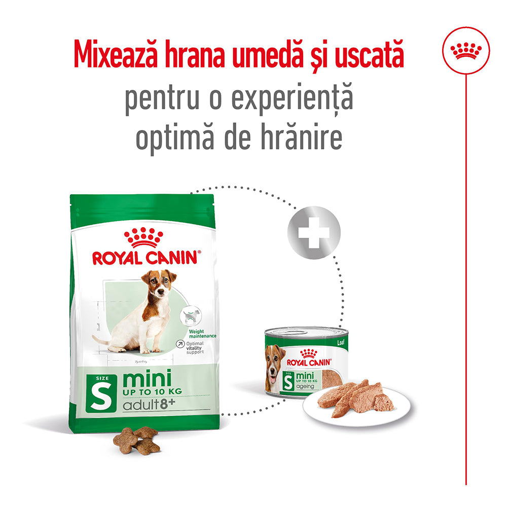 Royal Canin Mini Adult 8+ hrana uscata caine
