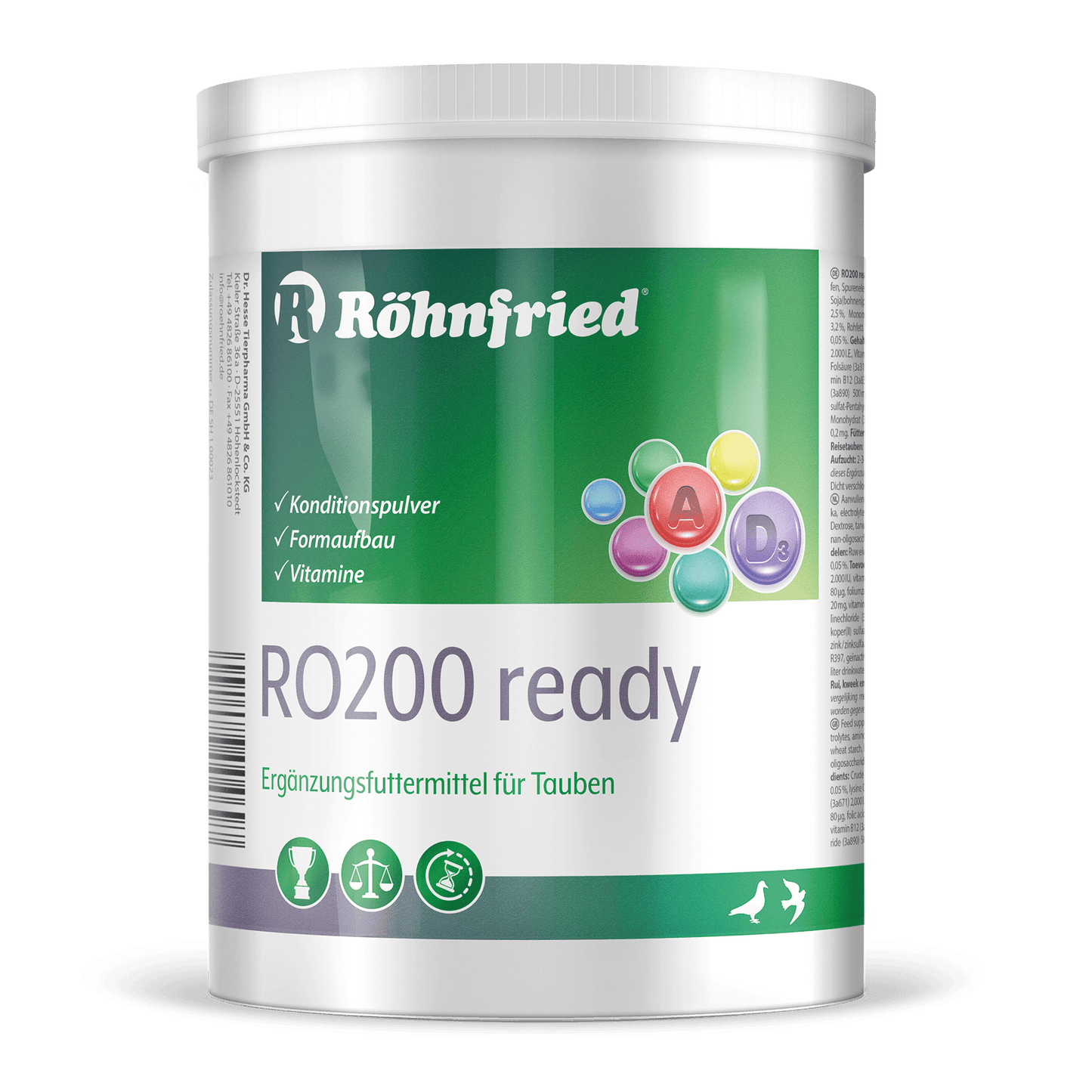 Suplimente pentru porumbei Rohnfried RO 200 ready