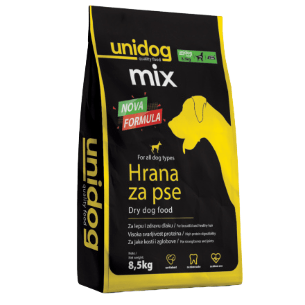 Uni dog mix- Hrana uscata pentru cainii adulti 8.5 kg - DalisPet