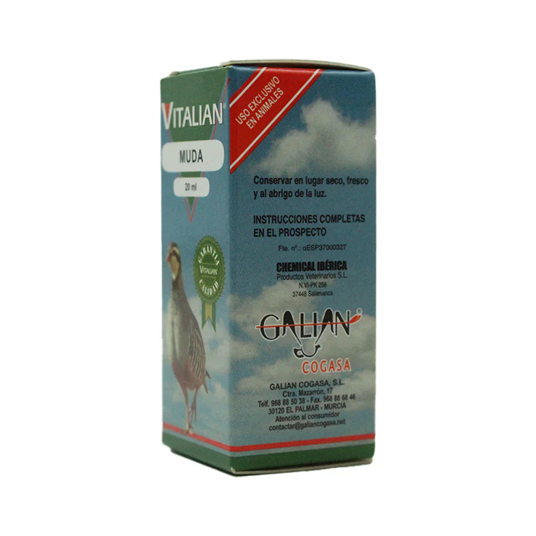 Vitalian Muda – pentru năpârlire la păsări