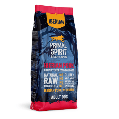 Primal Spirit hrană uscată câini porc iberic 12 kg
