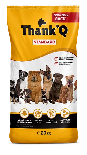 Thank’Q Standard – hrană uscată cu pui pentru câini
