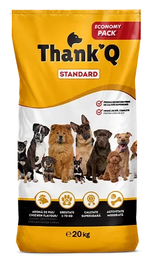Thank’Q Standard – hrană uscată cu pui pentru câini