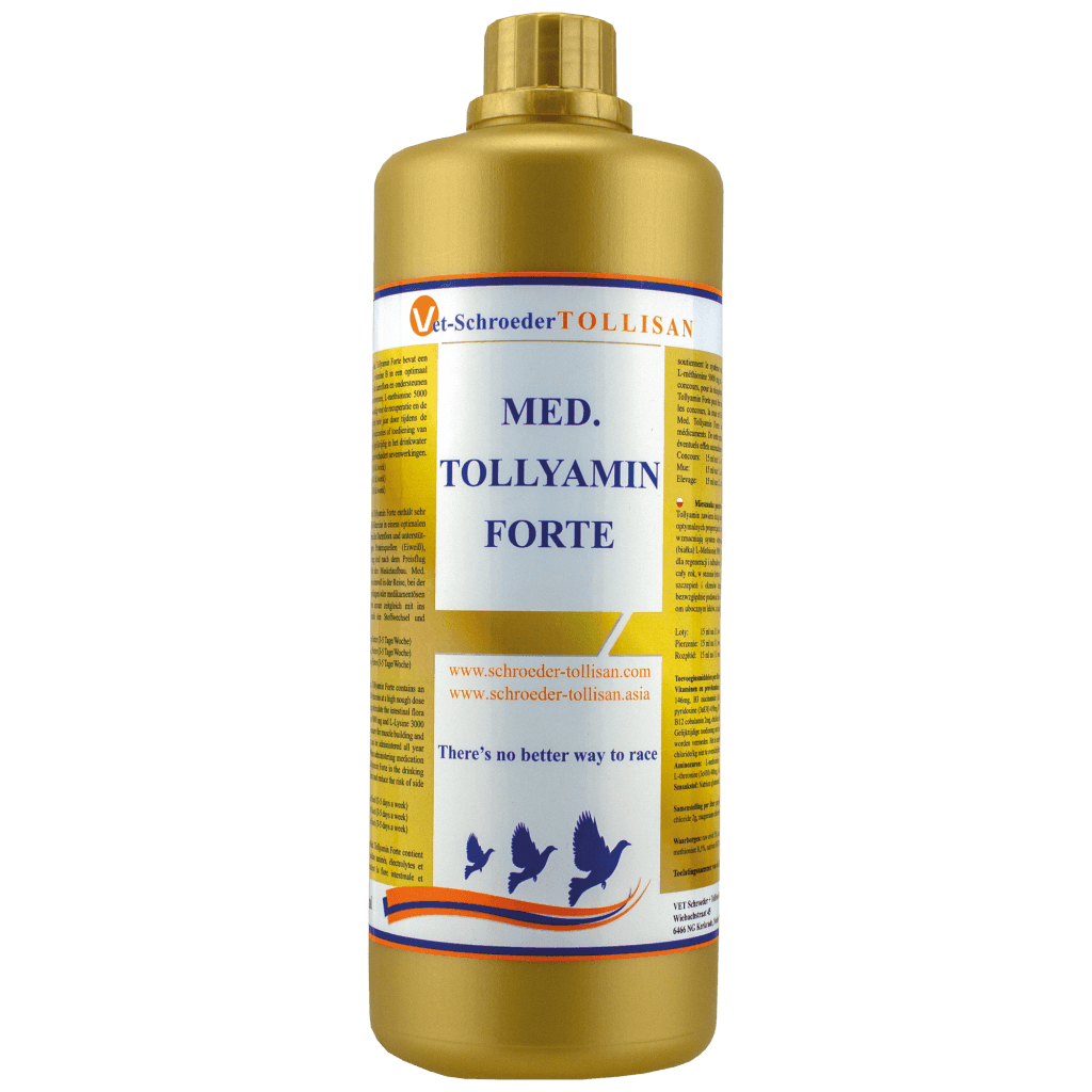 Supliment pentru porumbei Tollisan Tollyamin Forte 1000 ml - DalisPet