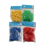 Inele din plastic 8 mm pentru identificarea porumbeilor, 100 buc.