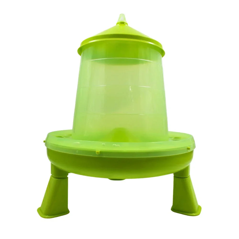 Hrănitoare cu picior pentru păsări 4 kg verde