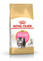 Royal Canin Persian kitten dry cat food bag with healthy growth and long hair nutrition