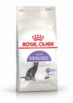 Royal Canin Sterilised 37 cat food bag for neutered adult cats with weight management and urinary health
