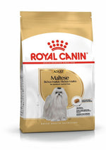 Royal Canin Adult Maltese dry dog food bag, breed-specific nutrition for Maltese dogs