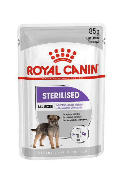 Royal Canin Sterilised Adult hrana umeda caine sterilizat (pate) 85 gr