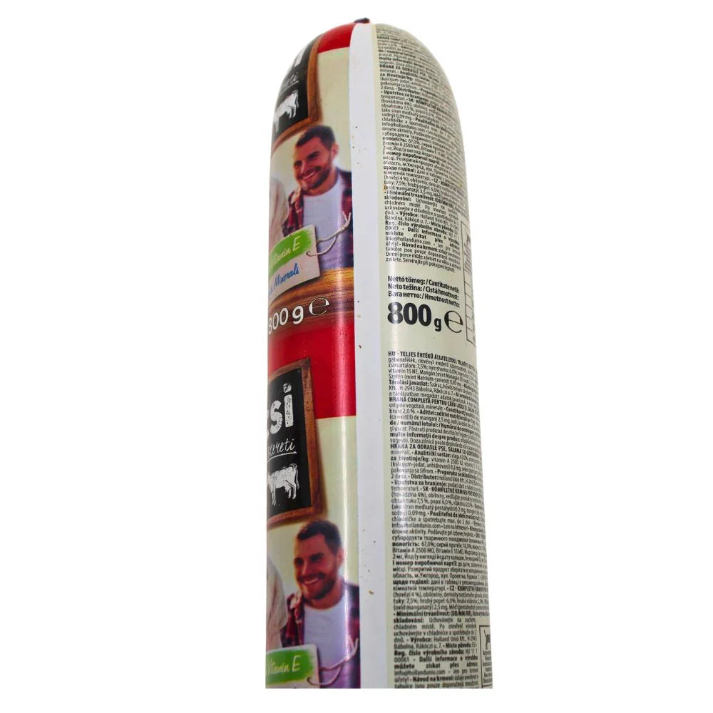 Salam câini cu vită  800 g – variantă economică