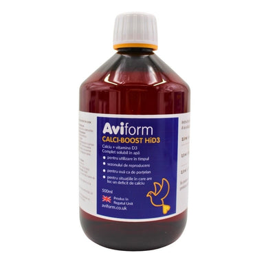 Aviform Calci-Boost HiD3 – calciu lichid cu vitamina D3
