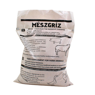 Supliment mineral calciu granulat pentru găini și păsări