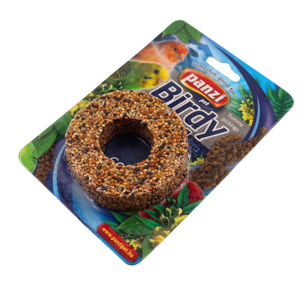 Panzi  – inel cu semințe pentru peruși și canari, 60 gr