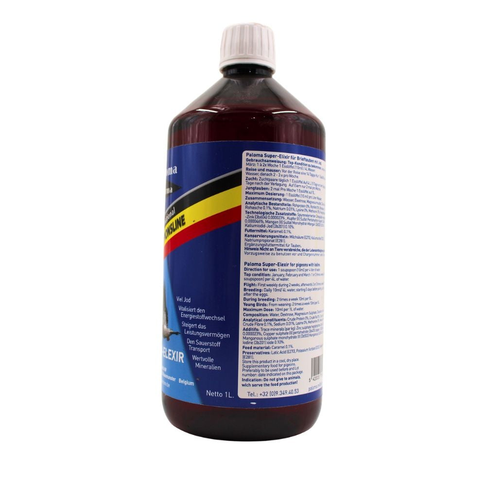 Paloma Super-Elixir cu iod pentru porumbei 