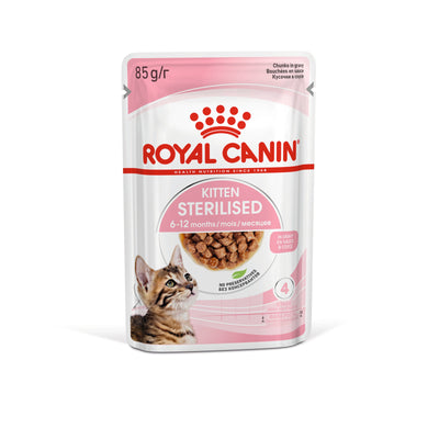 Royal Canin Kitten Sterilised hrana umeda pisica sterilizata junior (in sos)