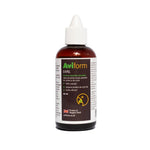 Aviform EXPEL 60ml natural bird worm prevention liquid in brown bottle with white cap