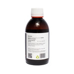 Brown plastic bottle with white cap and Romanian instructions label for agricultural product Aviform