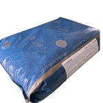 Blue Aller Aqua Aller Bronze fish feed bag, 25 kg, with silver and gold accents