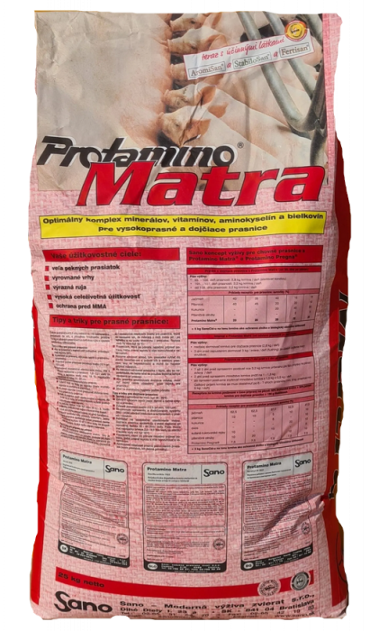 Sano Concentrat scroafe lactatie, Protamino Matra 25 kg b2b
