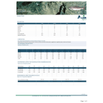 Rainbow trout Aller Silver Float grower feed nutritional table and environmental impact data by Aller Aqua