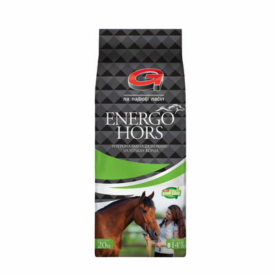 Energohorse Furaj complet cai, 14% proteina 20 KG - DalisPet