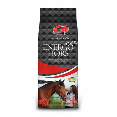 Energohorse Hrana completa pentru cai, amestec granulat, proteina 17%, 20 KG - DalisPet
