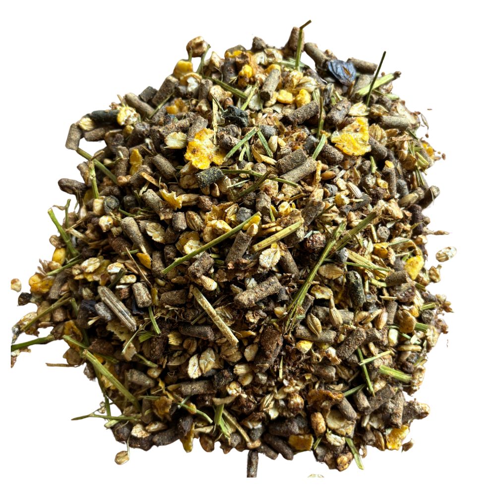 Compoziție Sport Balancer Equilannoo – granule, fulgi de cereale și lucernă pentru cai de sport
