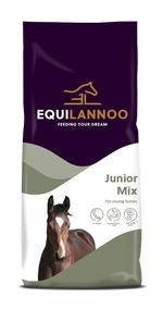 Equilannoo Junior Mix – Hrană completă pentru mânji și cai tineri (1–3 ani)