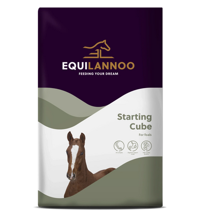 Equilannoo Starting Cube – Hrană completă pentru mânji (0–1 an) 20 kg