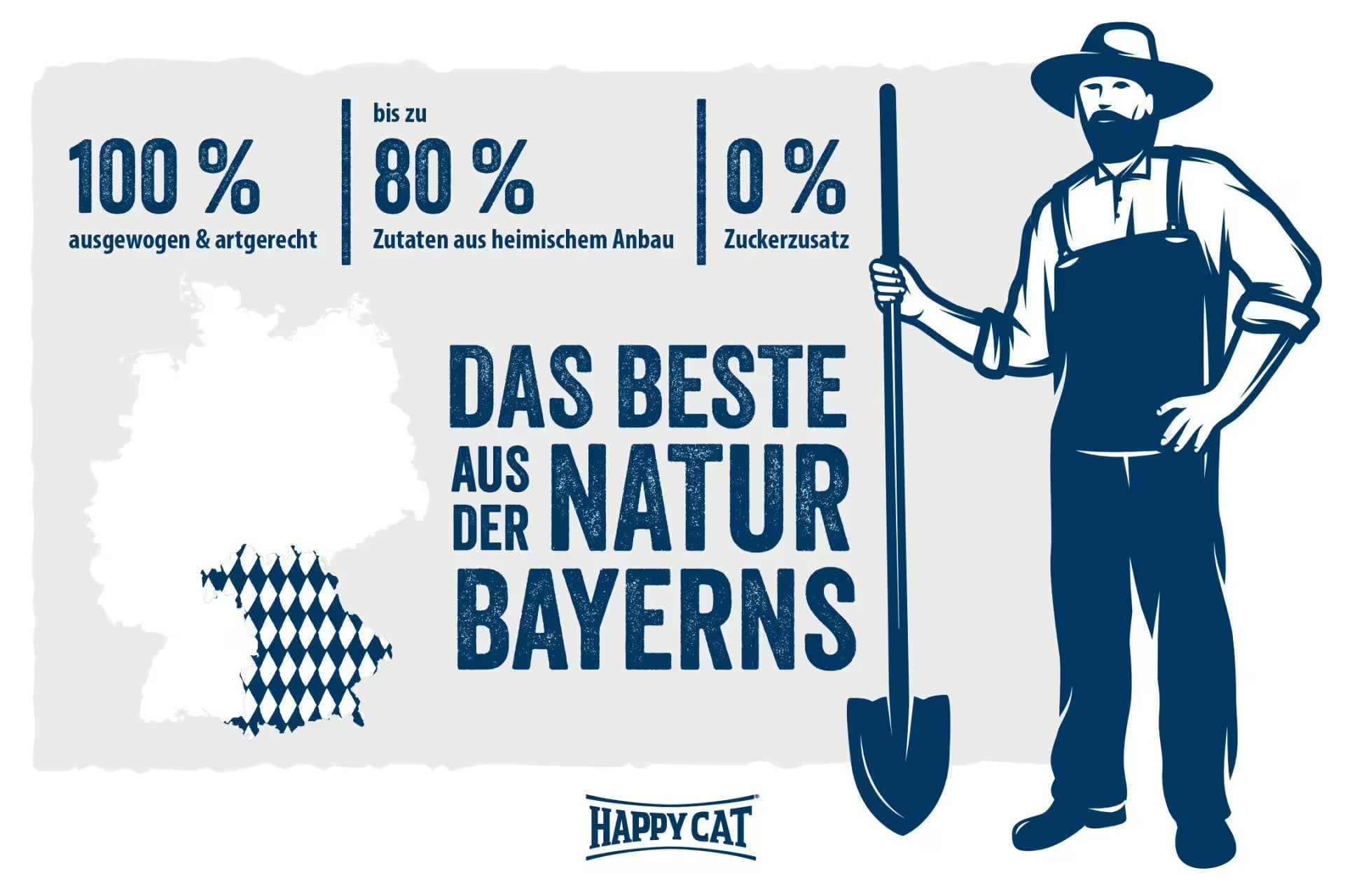 ngrediente naturale Happy Cat Minkas Sterilised – somon și vitamine esențiale