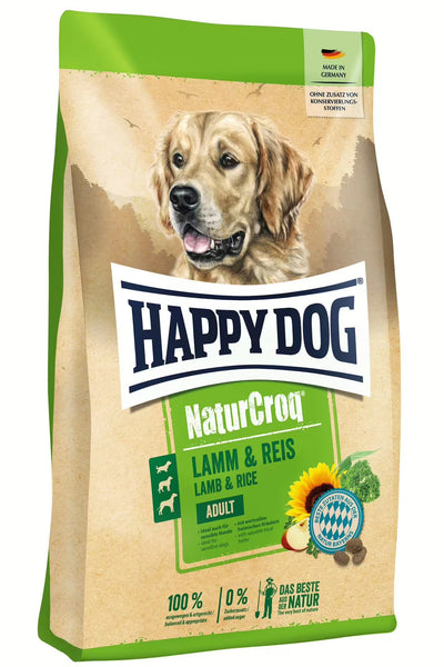 Happy Dog NaturCroq Lamb & Rice – hrană completă pentru câini sensibili