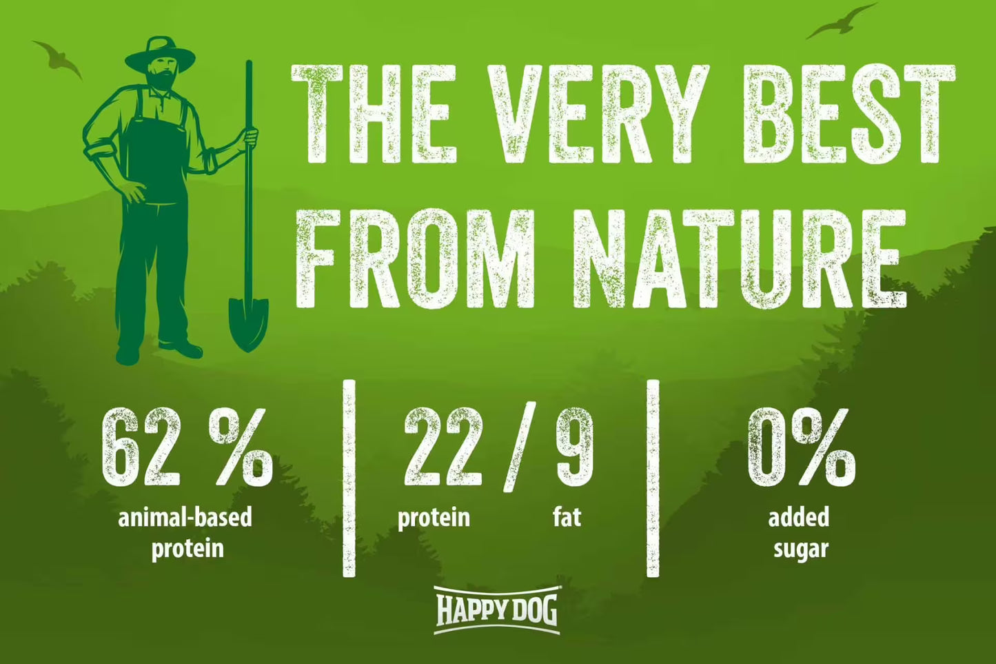 ngrediente naturale Happy Dog NaturCroq Lamb & Rice – carne de miel și orez