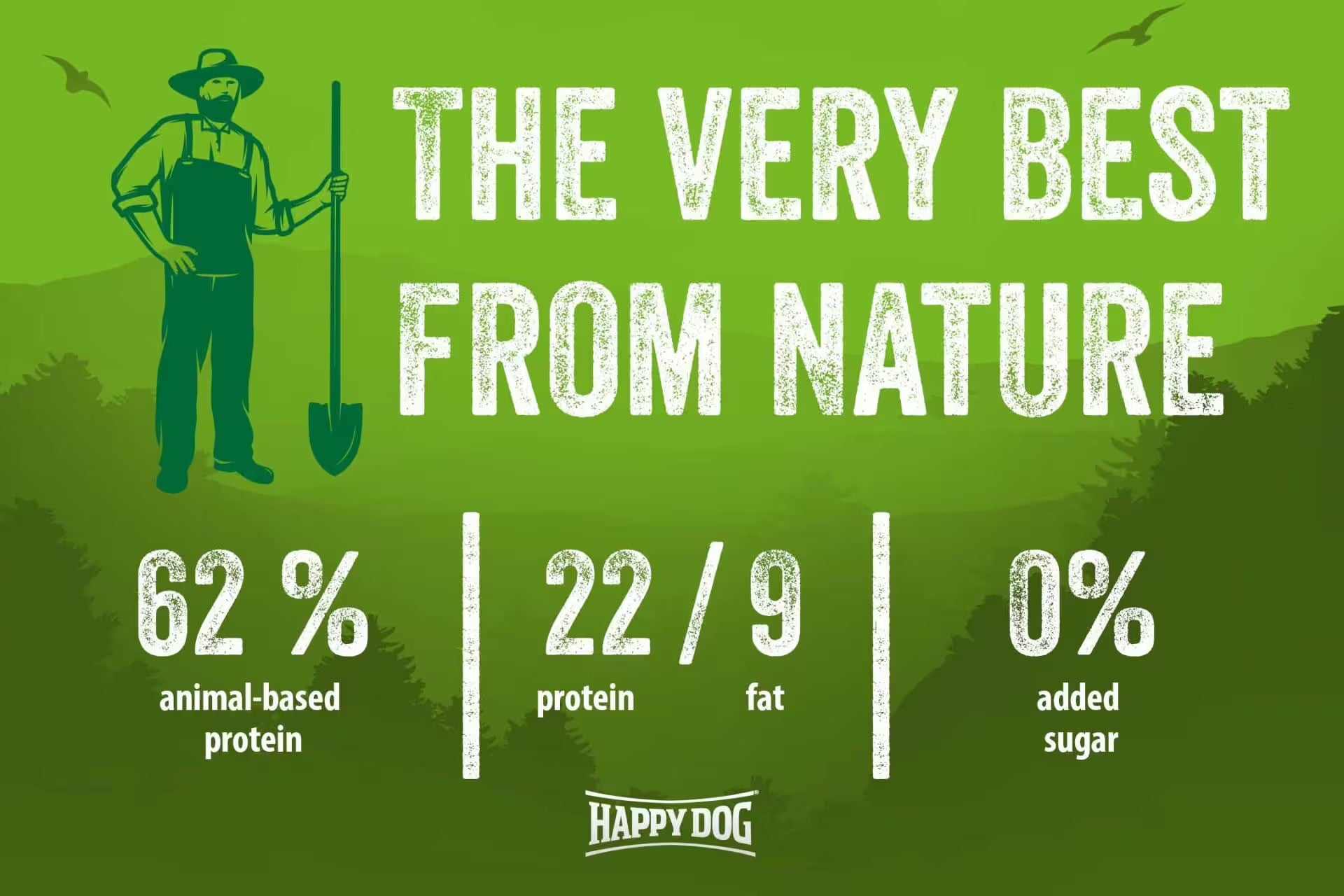 ngrediente naturale Happy Dog NaturCroq Lamb & Rice – carne de miel și orez