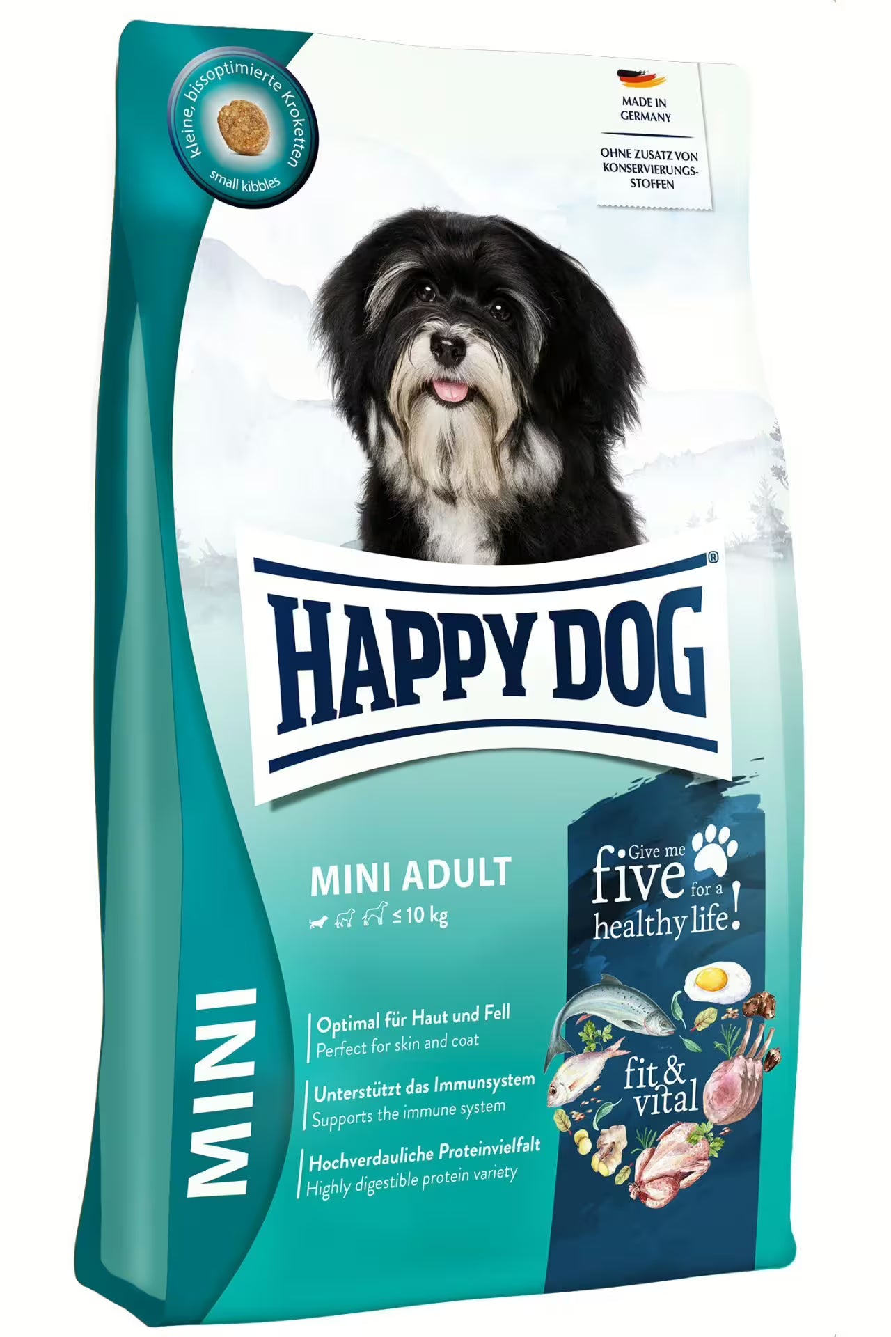 Happy Dog Fit & Vital Mini Adult – hrană uscată premium pentru câini mici