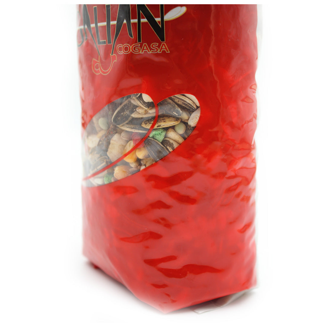 Galian hrană completă cu fructe pentru papagali mari 1 kg