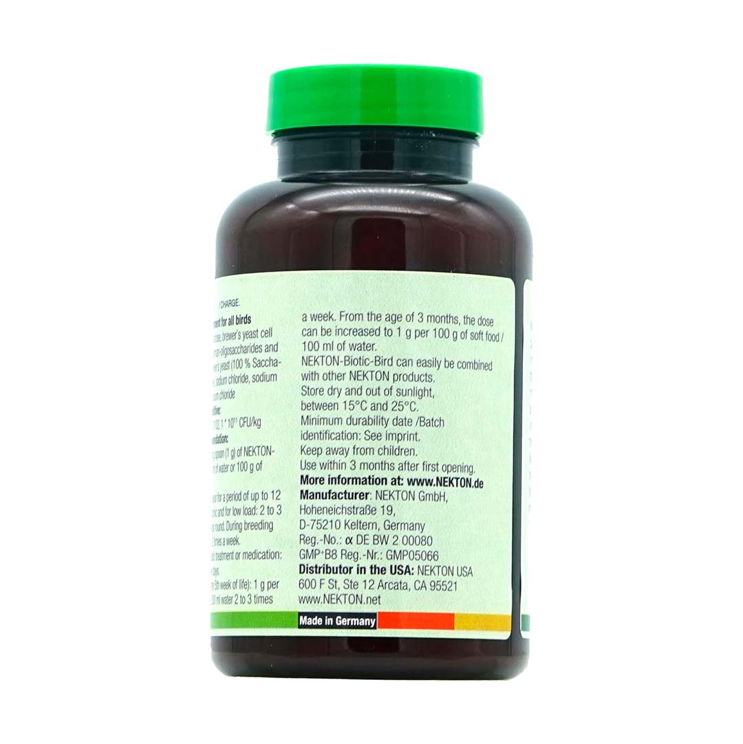 Nekton Biotic Bird, supliment nutritiv pentru pasari exotice DalisPet