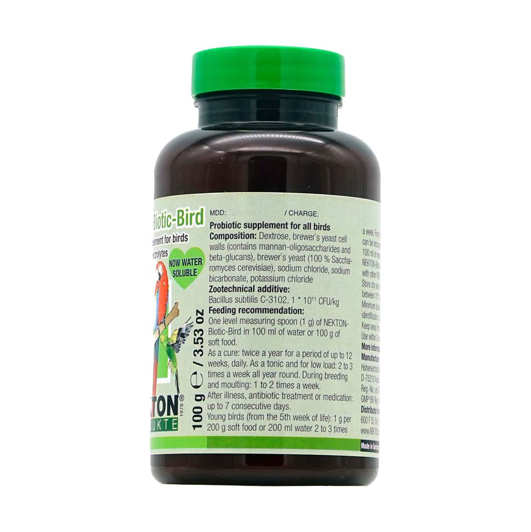 Nekton Biotic Bird, supliment nutritiv pentru pasari exotice DalisPet